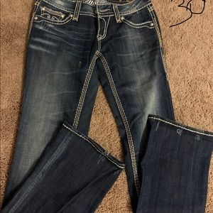Woman’s Rock Revival jeans.